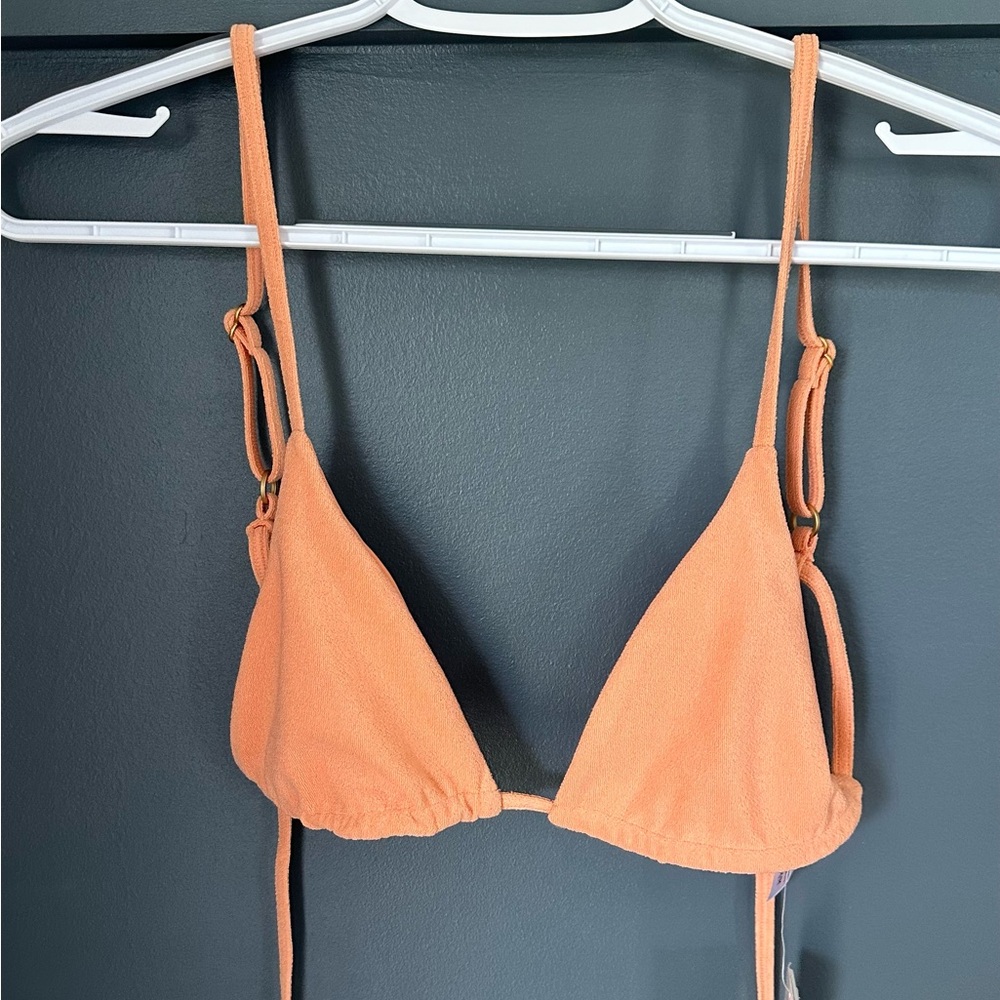 L*Space Peach Bikini Top
